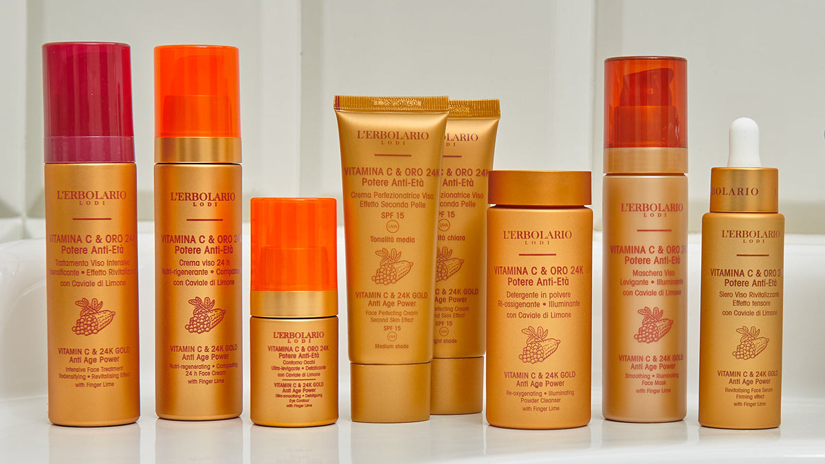 ErboLive - Trattamenti anti-age Vitamina C & Oro 24K