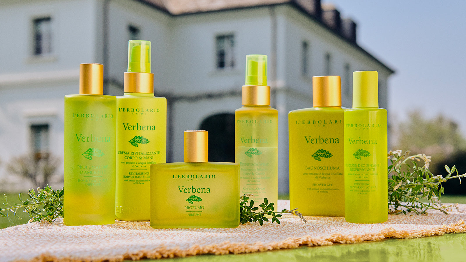 ErboLive - Verbena, la nuova linea profumata di primavera