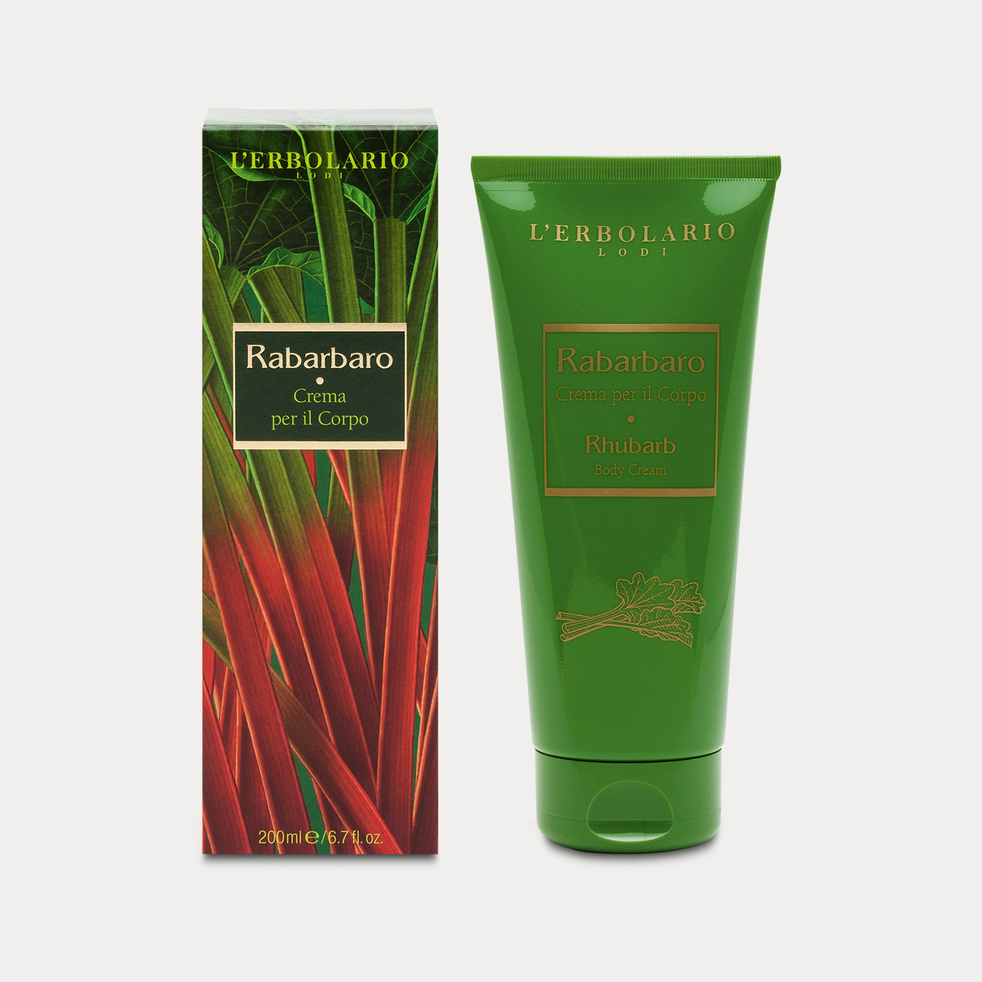 Crema per il Corpo Rabarbaro