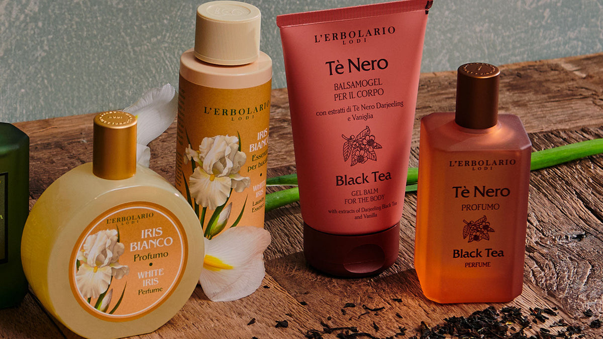 ErboLive - Le Collezioni Iris Bianco e Tè Nero