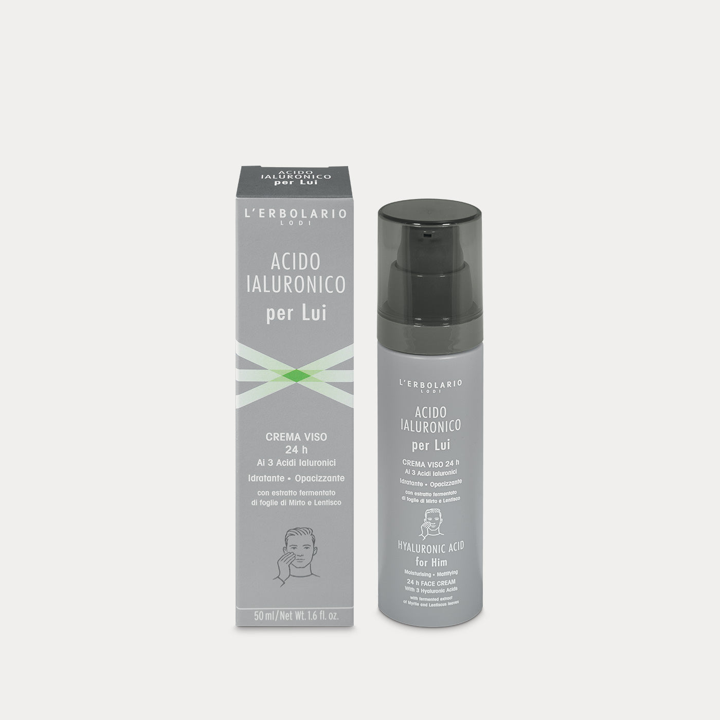 Crema Viso Acido Ialuronico per Lui