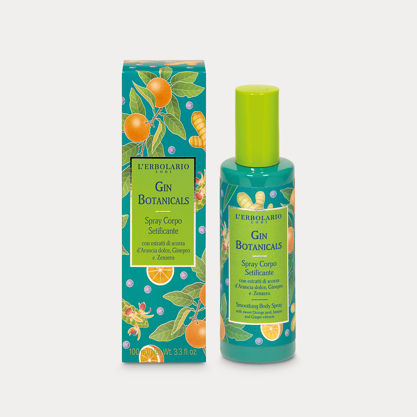 Spray Corpo Setificante Gin Botanicals