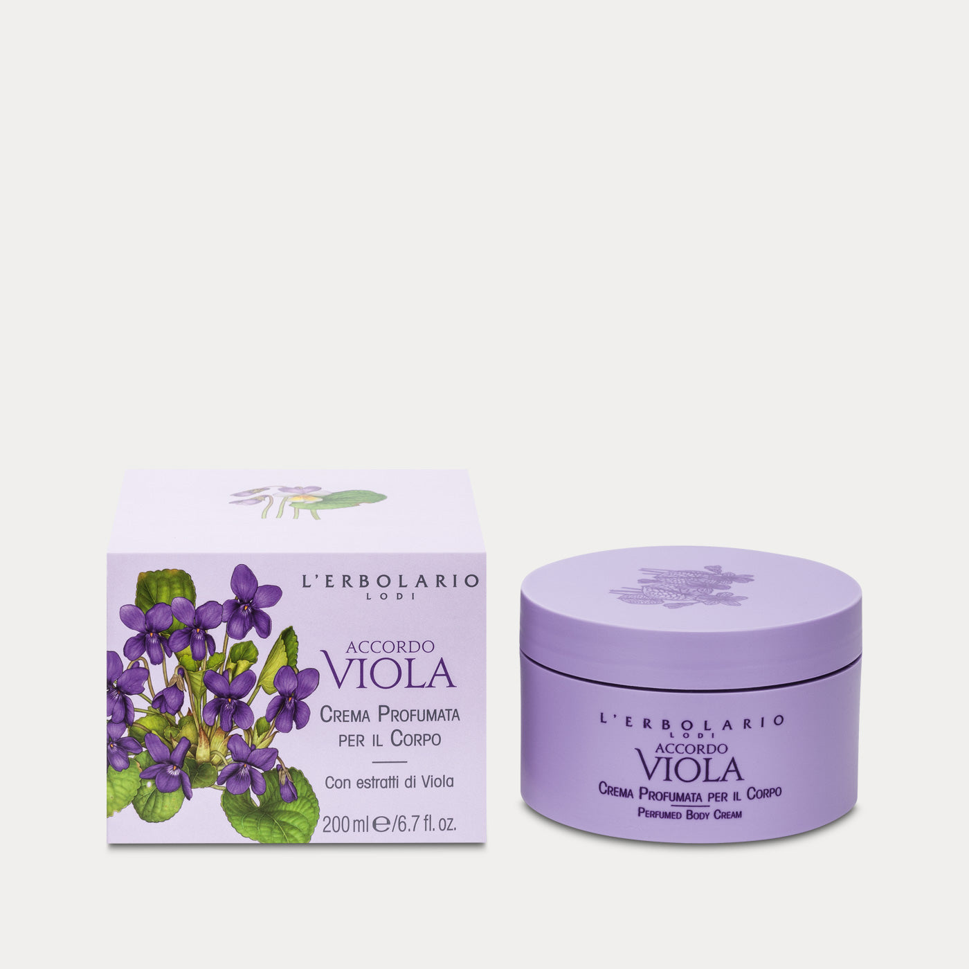 Crema Profumata per il Corpo Accordo Viola