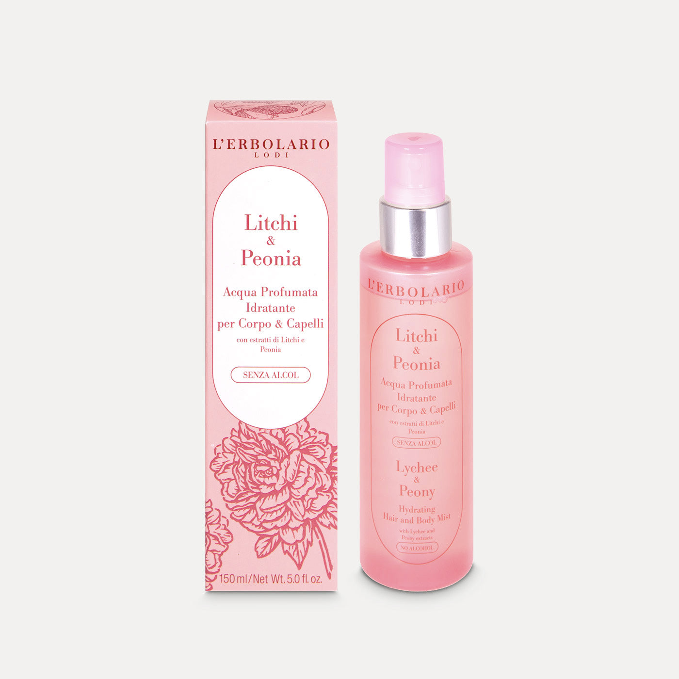 Acqua Profumata Idratante Litchi & Peonia