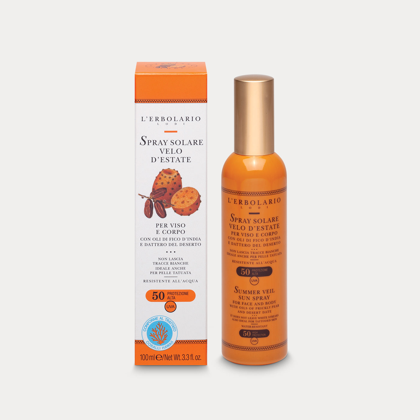 Spray Solare Velo d'Estate SPF 50