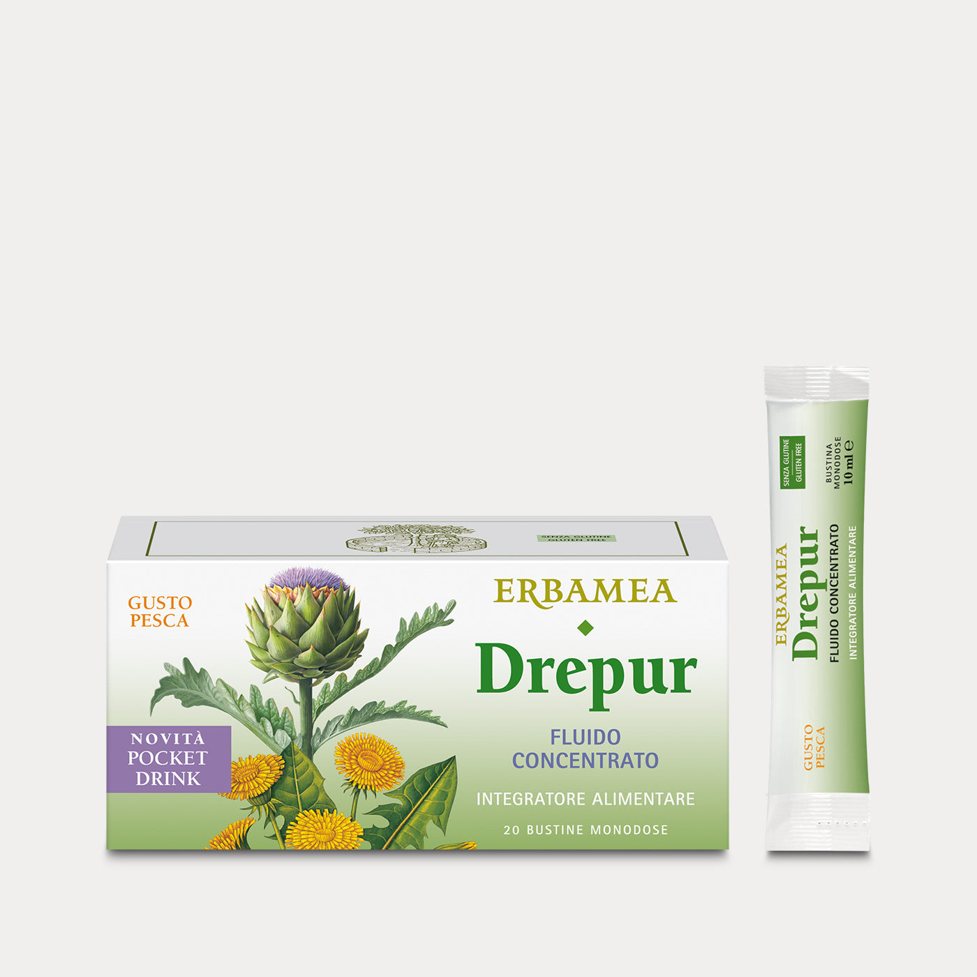 Fluido Drepur in Bustine Monodose